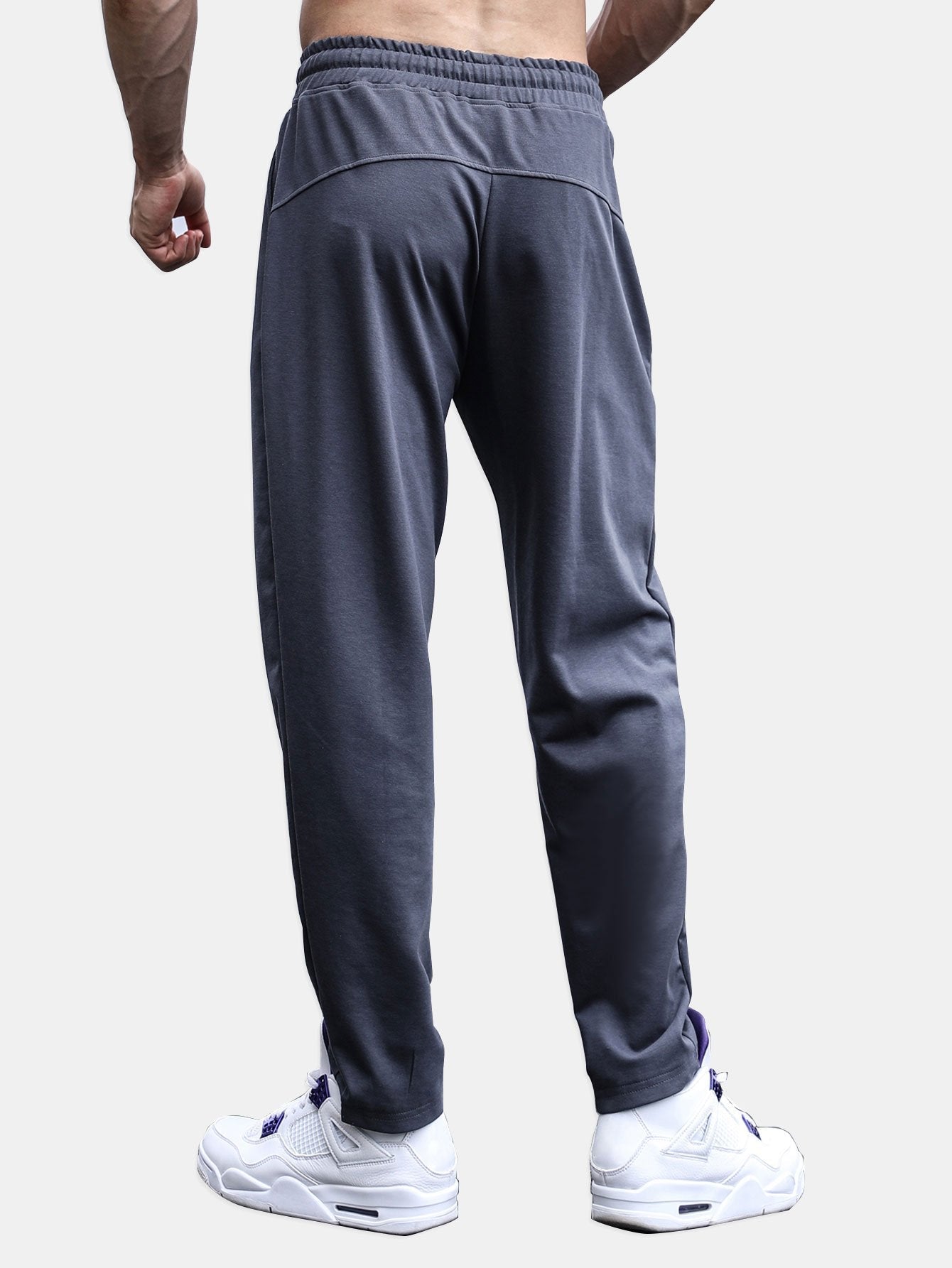 Tapered Jogger Pants With Pintuck