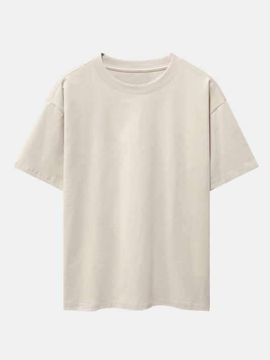 Basic Heavy Weight Drop Shoulder Oversize T-Shirt