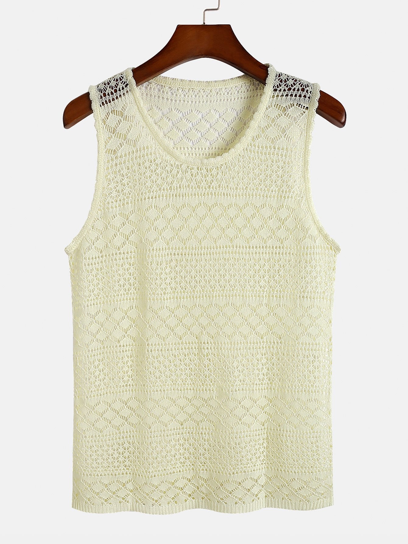 Knitted Textured Tank Top