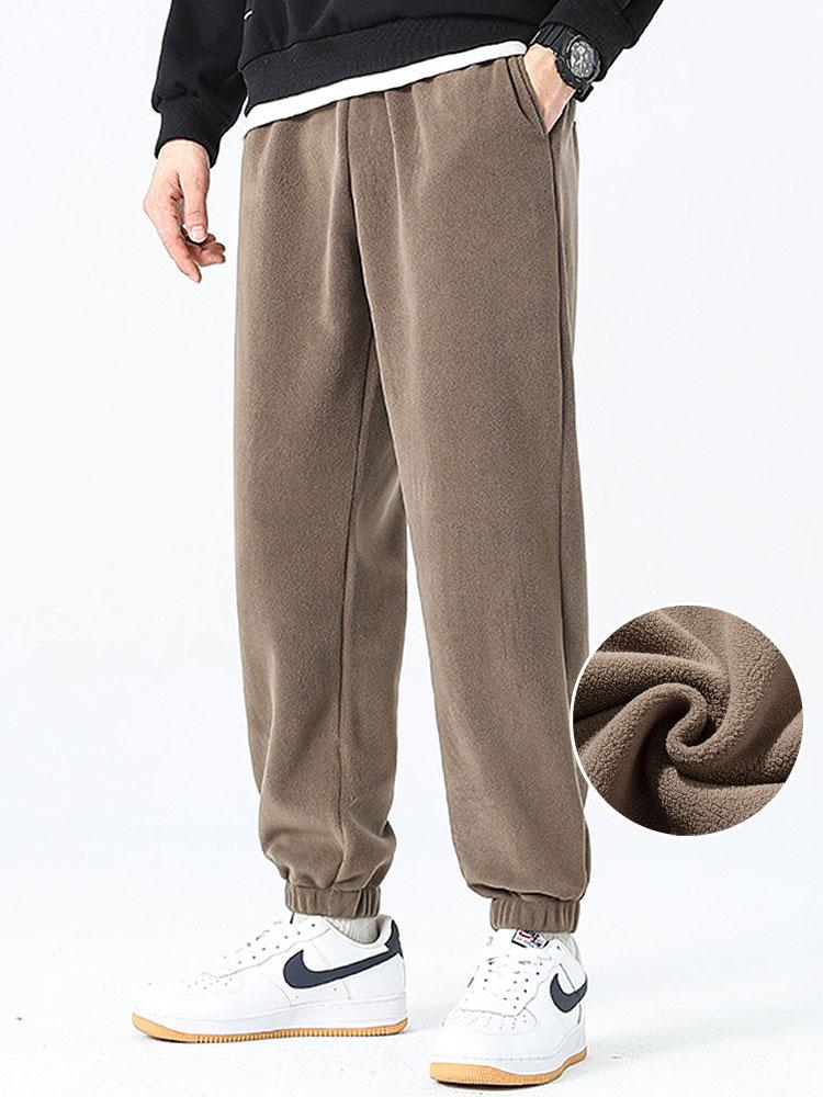 Pantalon de jogging en polaire