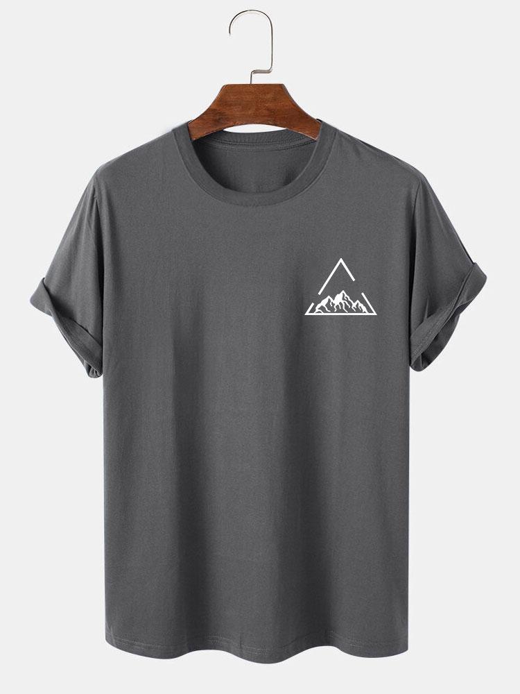 Mountain Graphic Print T-Shirt