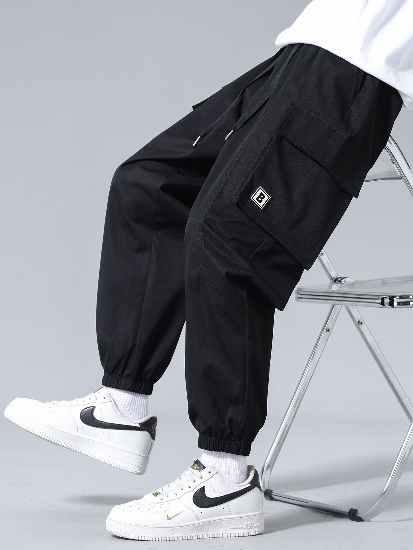 Pantalon de jogging cargo