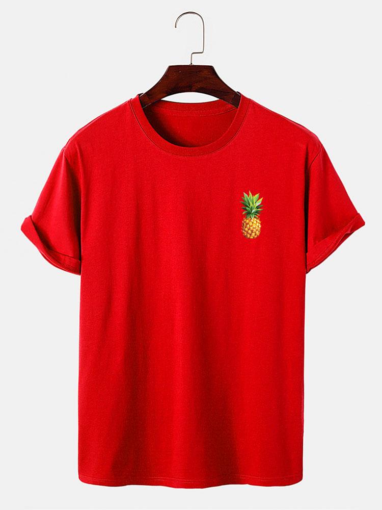 Pineapple Print T-Shirt