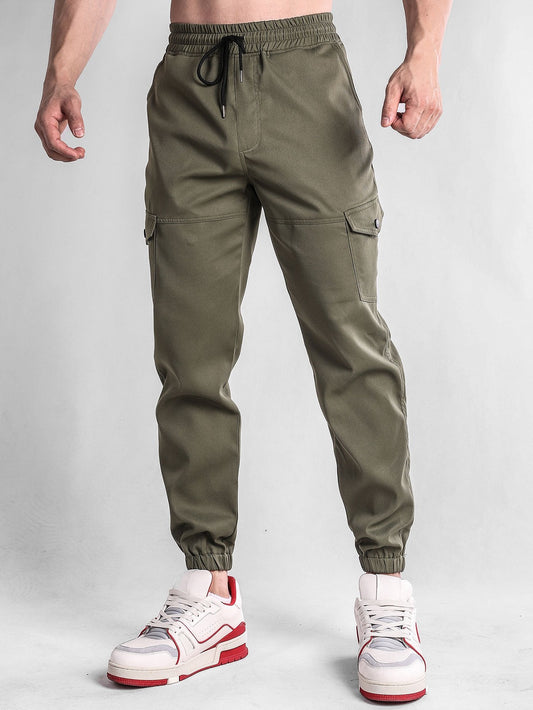 Chino Cargo Jogger Pants