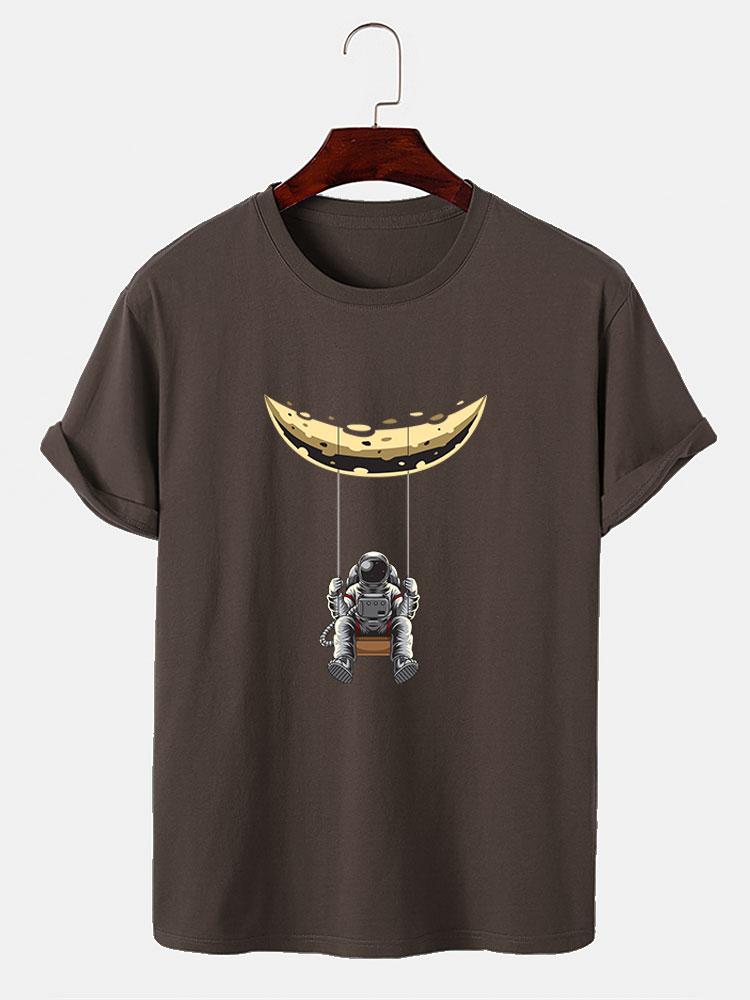 Swing Astronaut Print T-Shirt