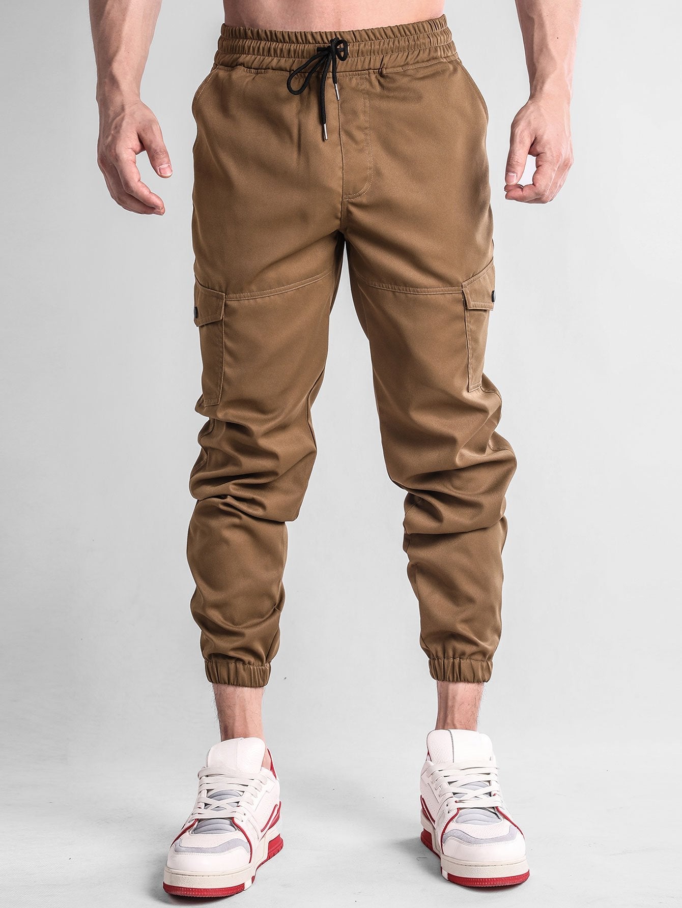 Chino Cargo Jogger Pants