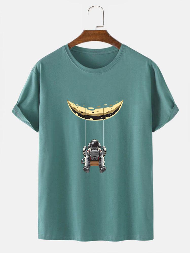 Swing Astronaut Print T-Shirt