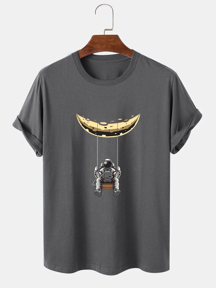 Swing Astronaut Print T-Shirt