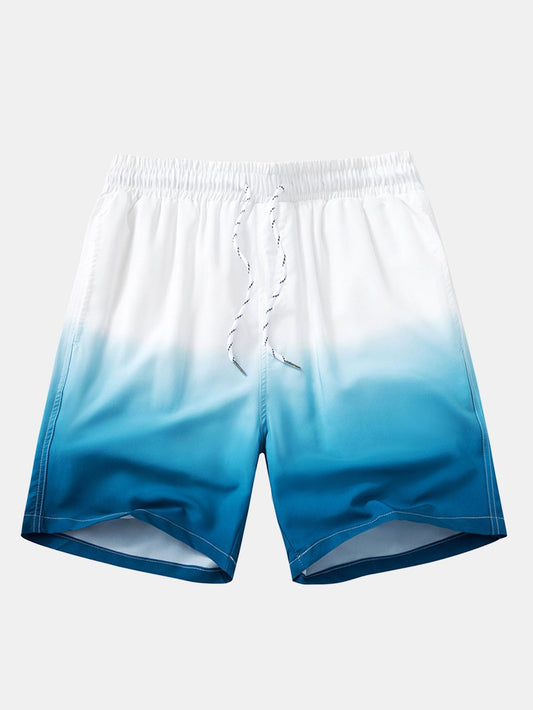 Ombre Print Swim Shorts