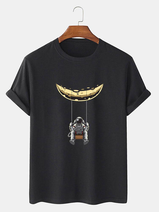 Swing Astronaut Print T-Shirt