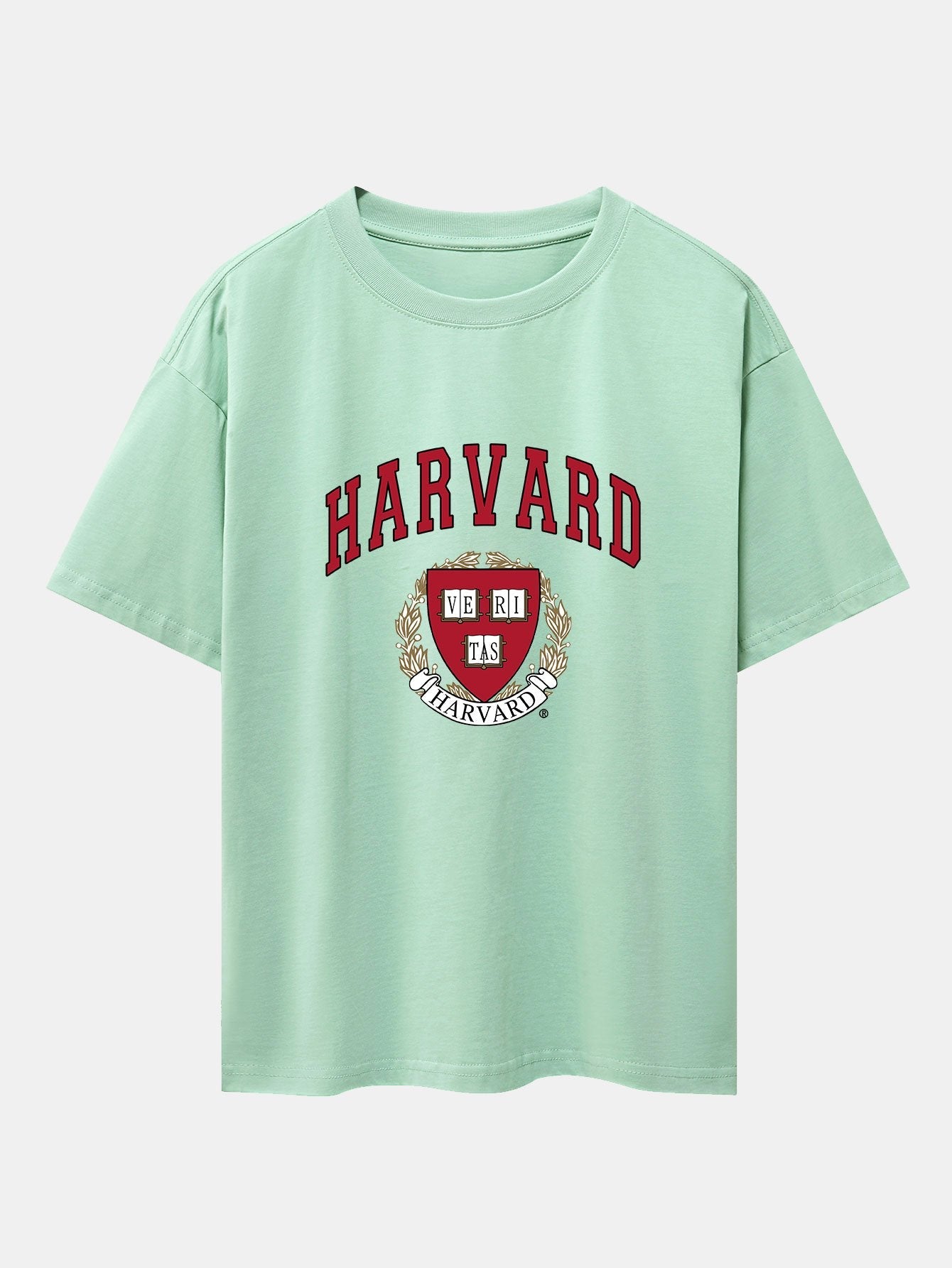 Harvard Print Heavy Weight Oversize T-Shirt