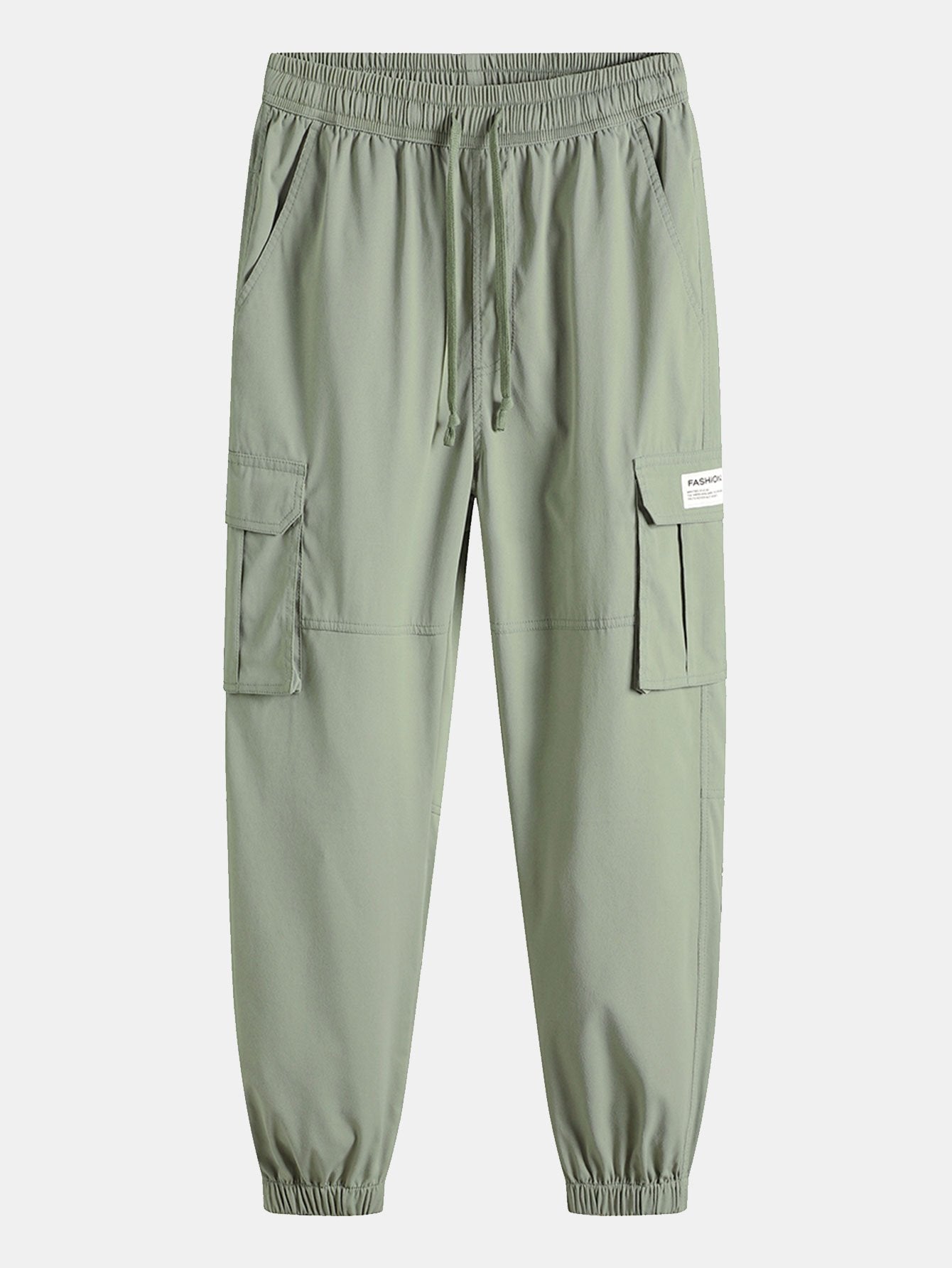 Drawstring Cargo Jogging Pants