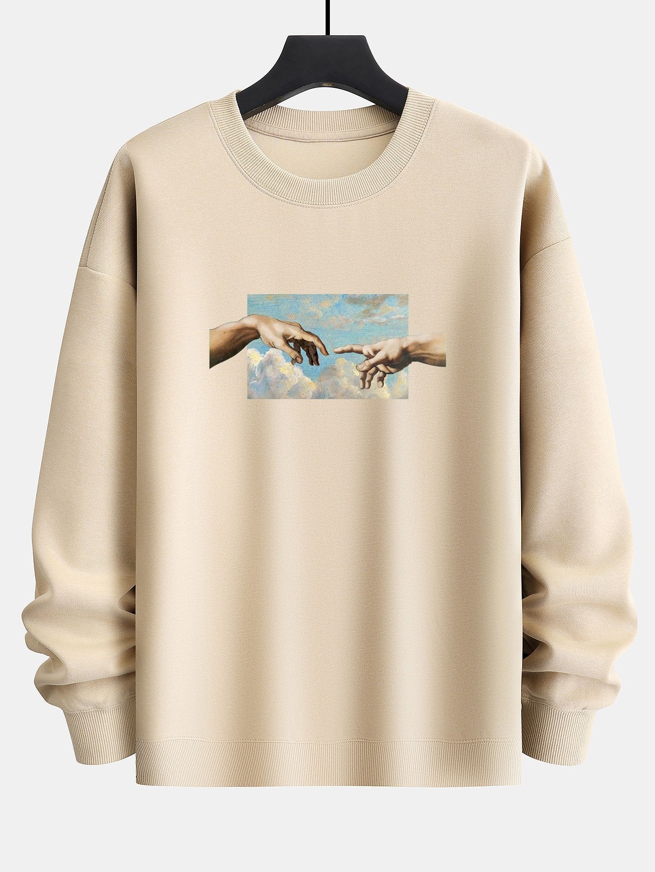 Create Adam Print Relax Fit Sweatshirt