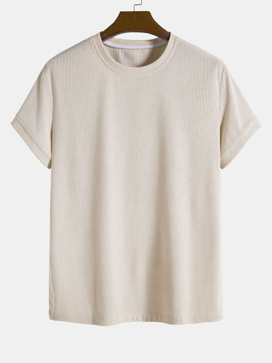 Stretch Corduroy Ringer T-Shirt