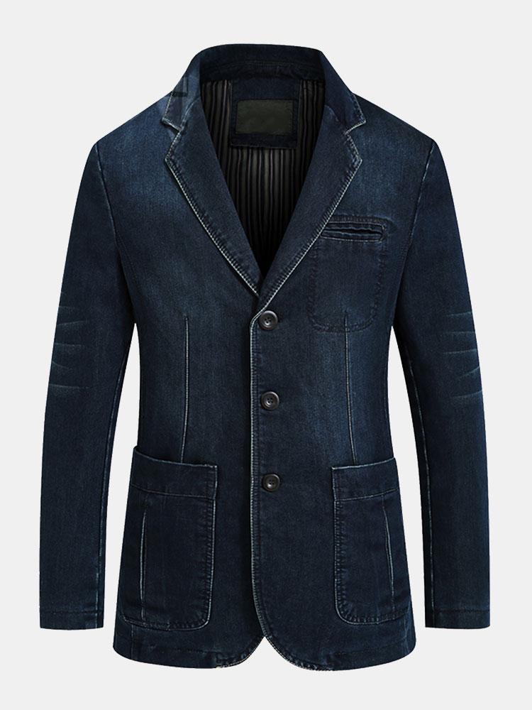 Blazer en jean pour homme