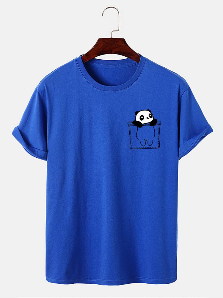 Pocket Panda Print T-Shirt