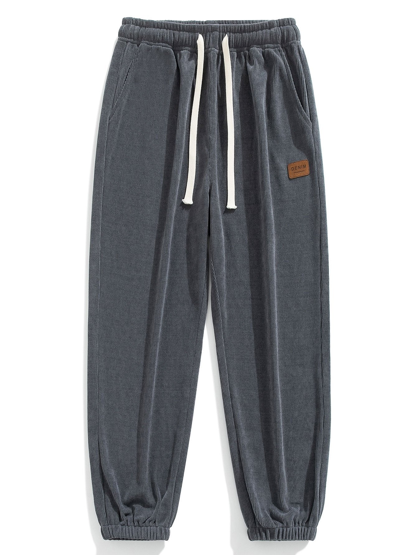 Pantalon de jogging en velours côtelé