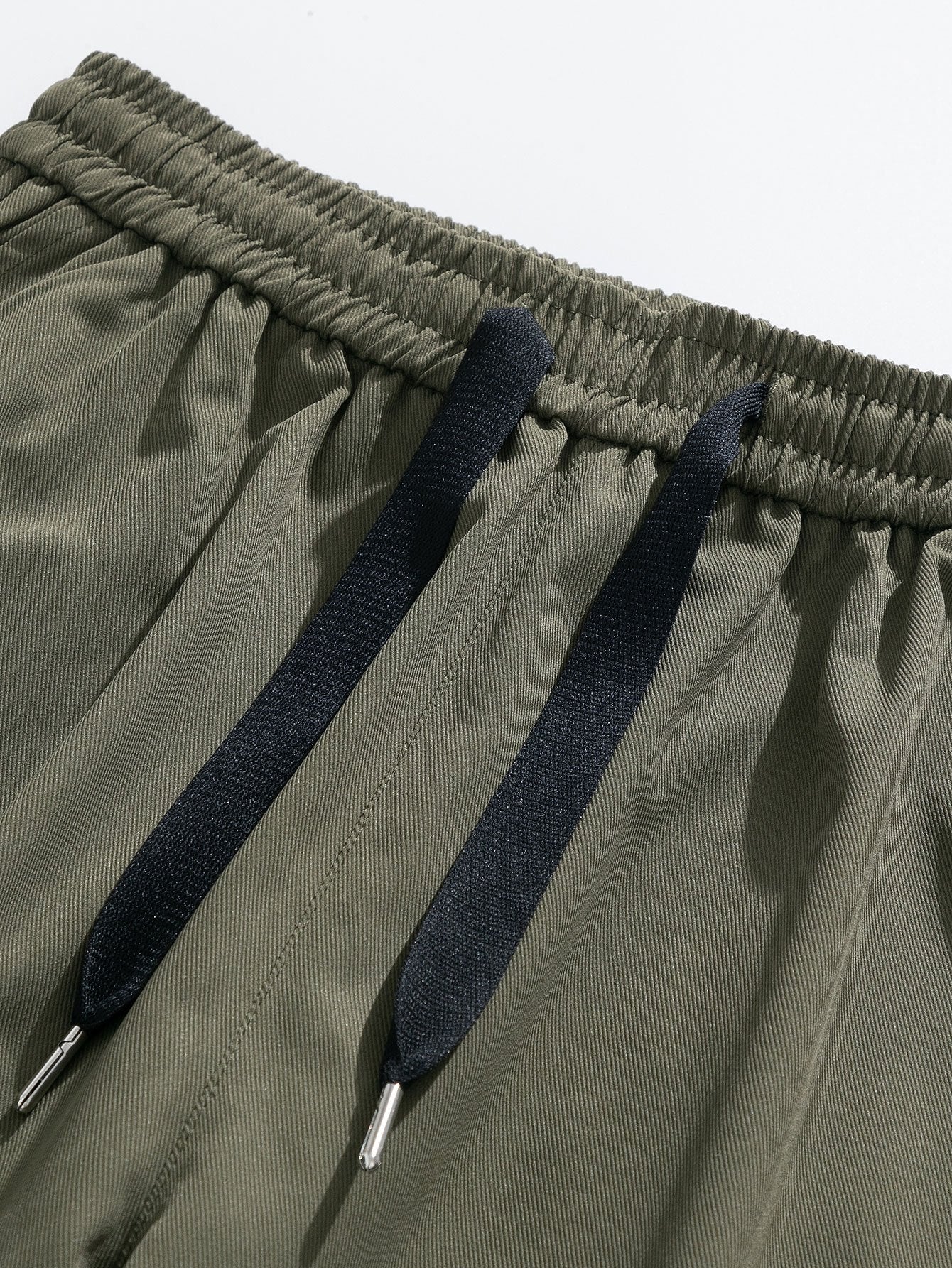 Pantalon cargo à cordon de serrage