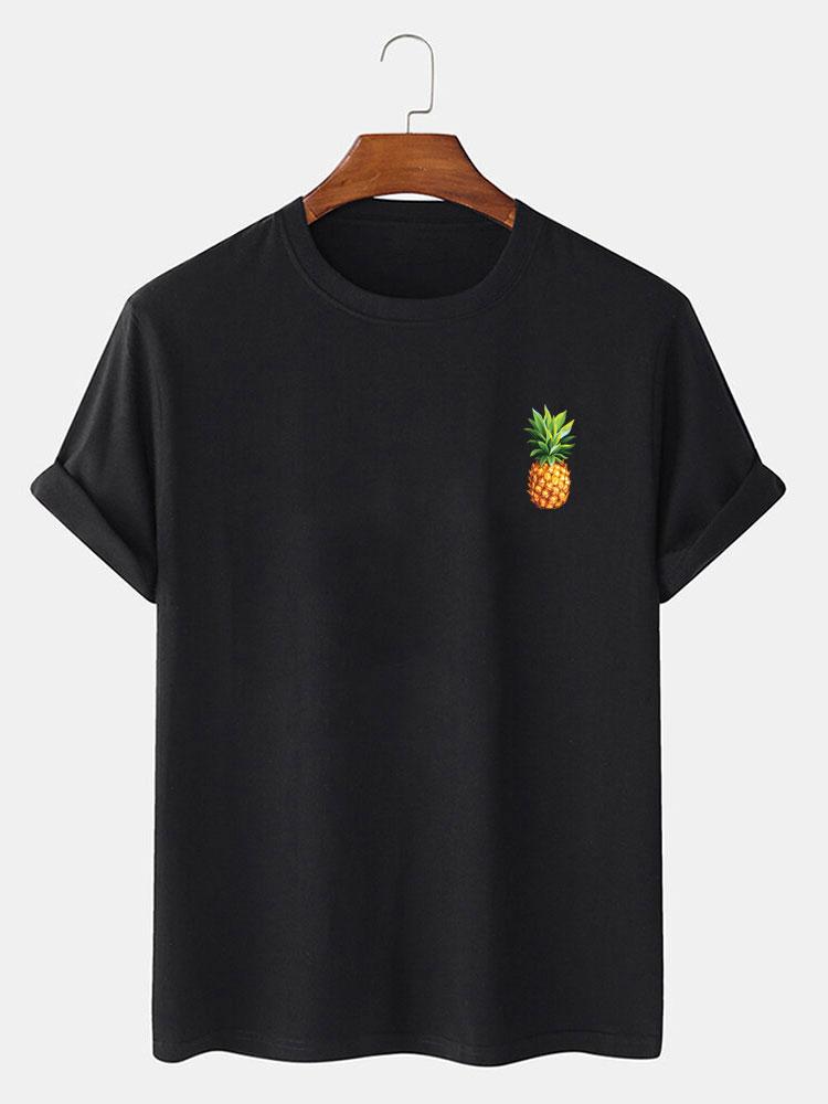 Pineapple Print T-Shirt