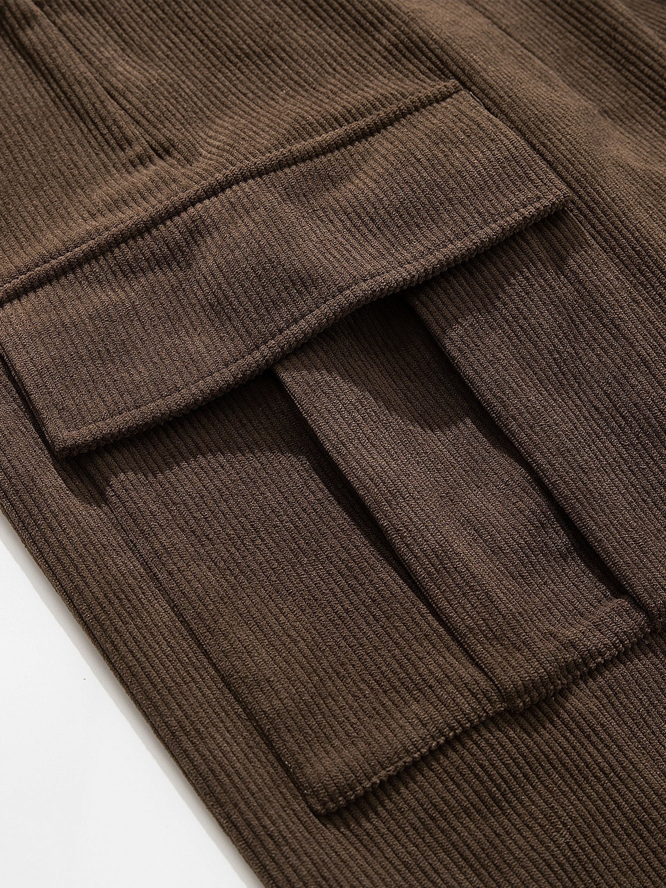 Loose Fit Corduroy Cargo Pants