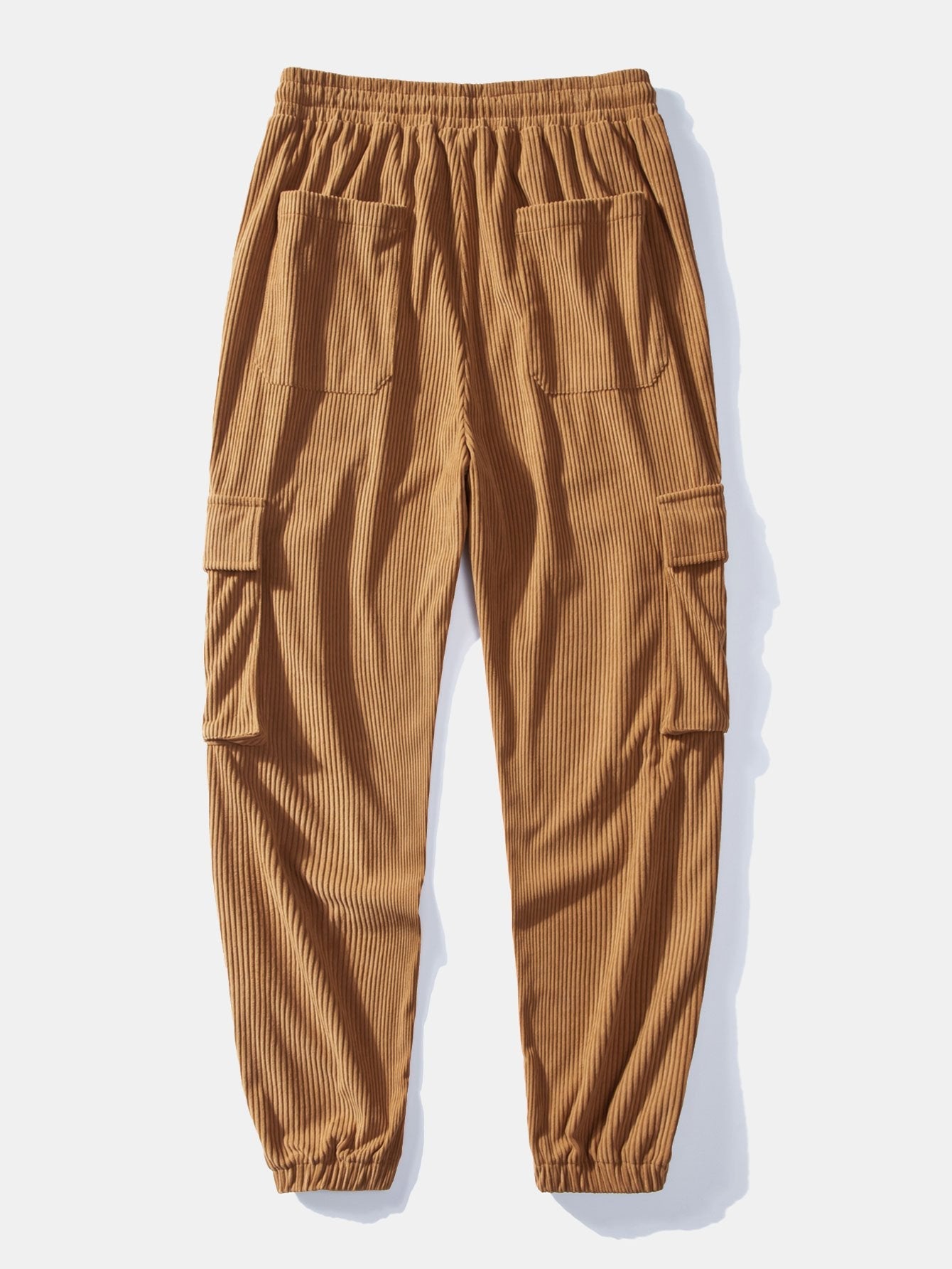 Pantalon de jogging cargo en velours côtelé avec cordon de serrage