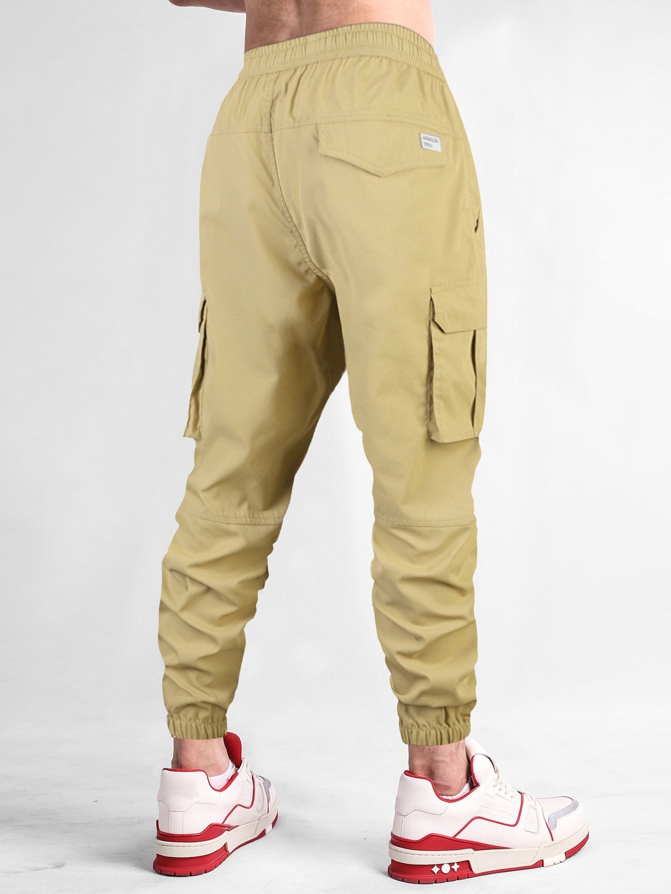 Drawstring Cargo Jogging Pants