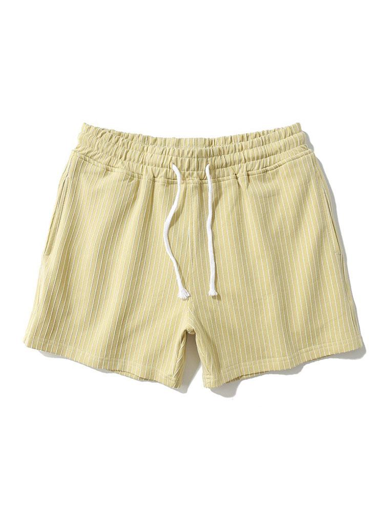 Short 3" en jersey rayé