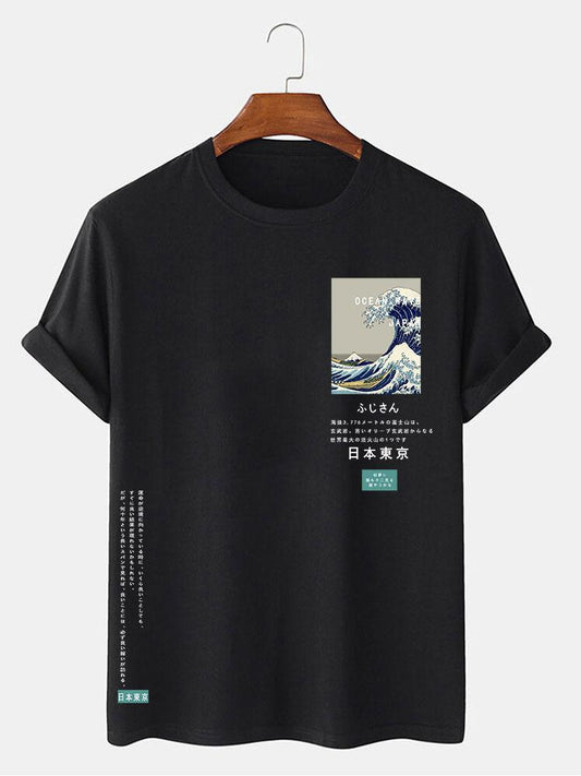 T-shirt imprimé Tokyo Ukiyo-e