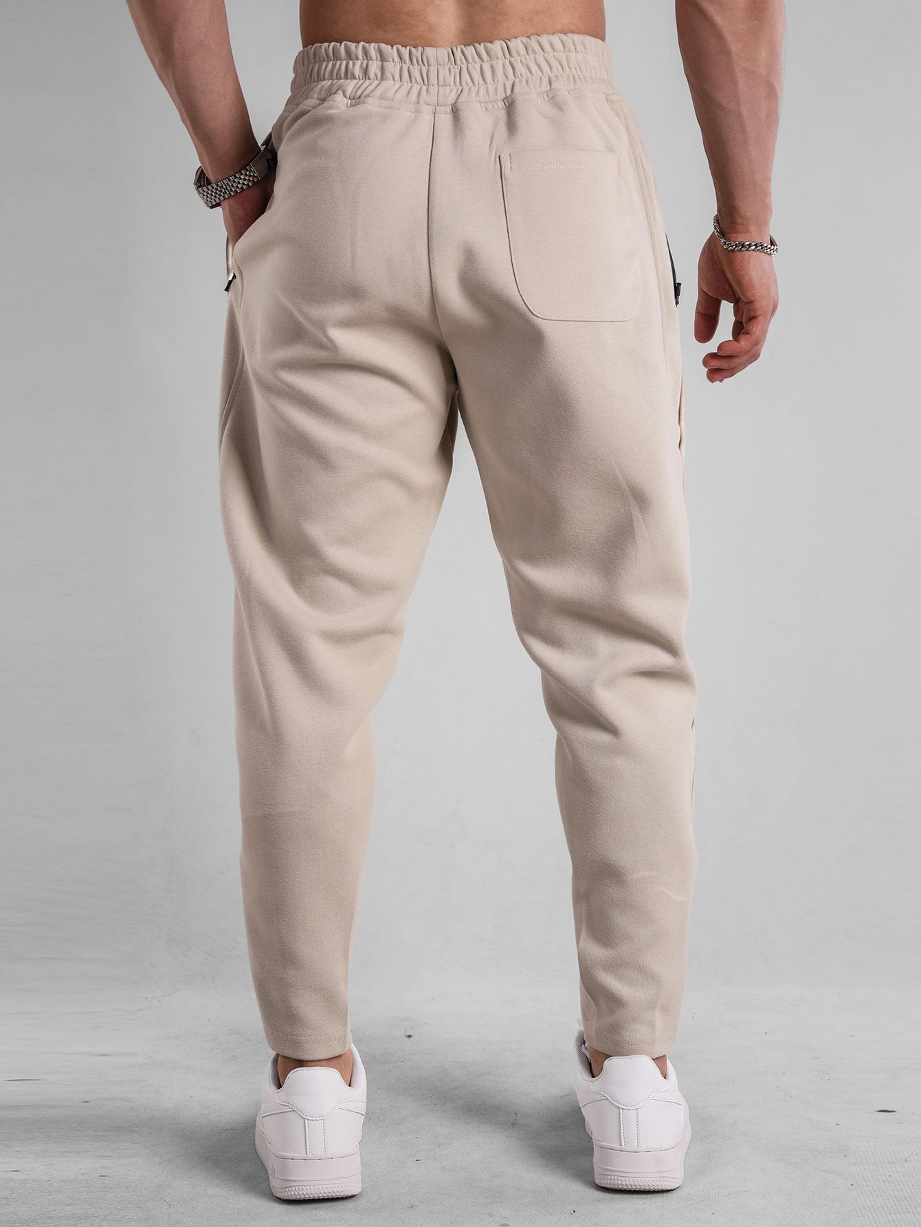 Pantalon de jogging à ourlet zippé