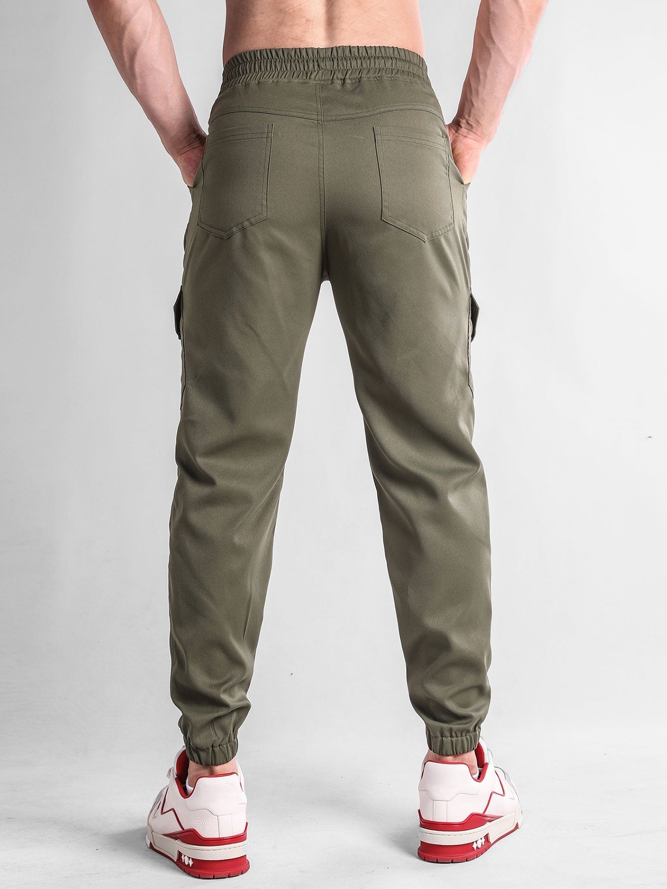 Chino Cargo Jogger Pants