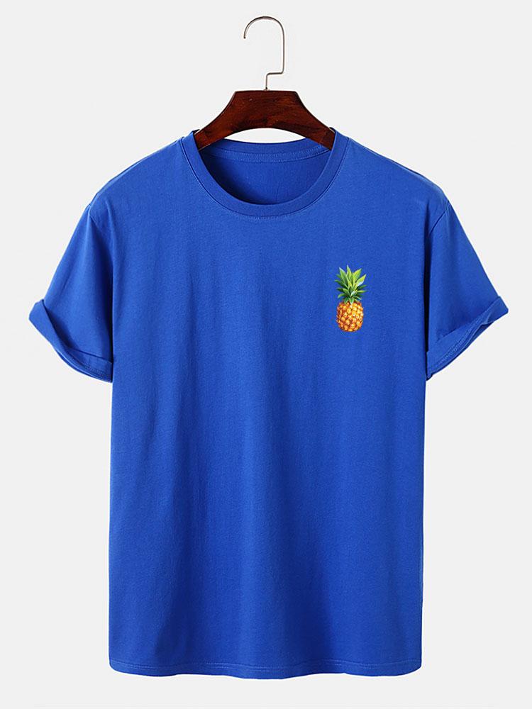 Pineapple Print T-Shirt