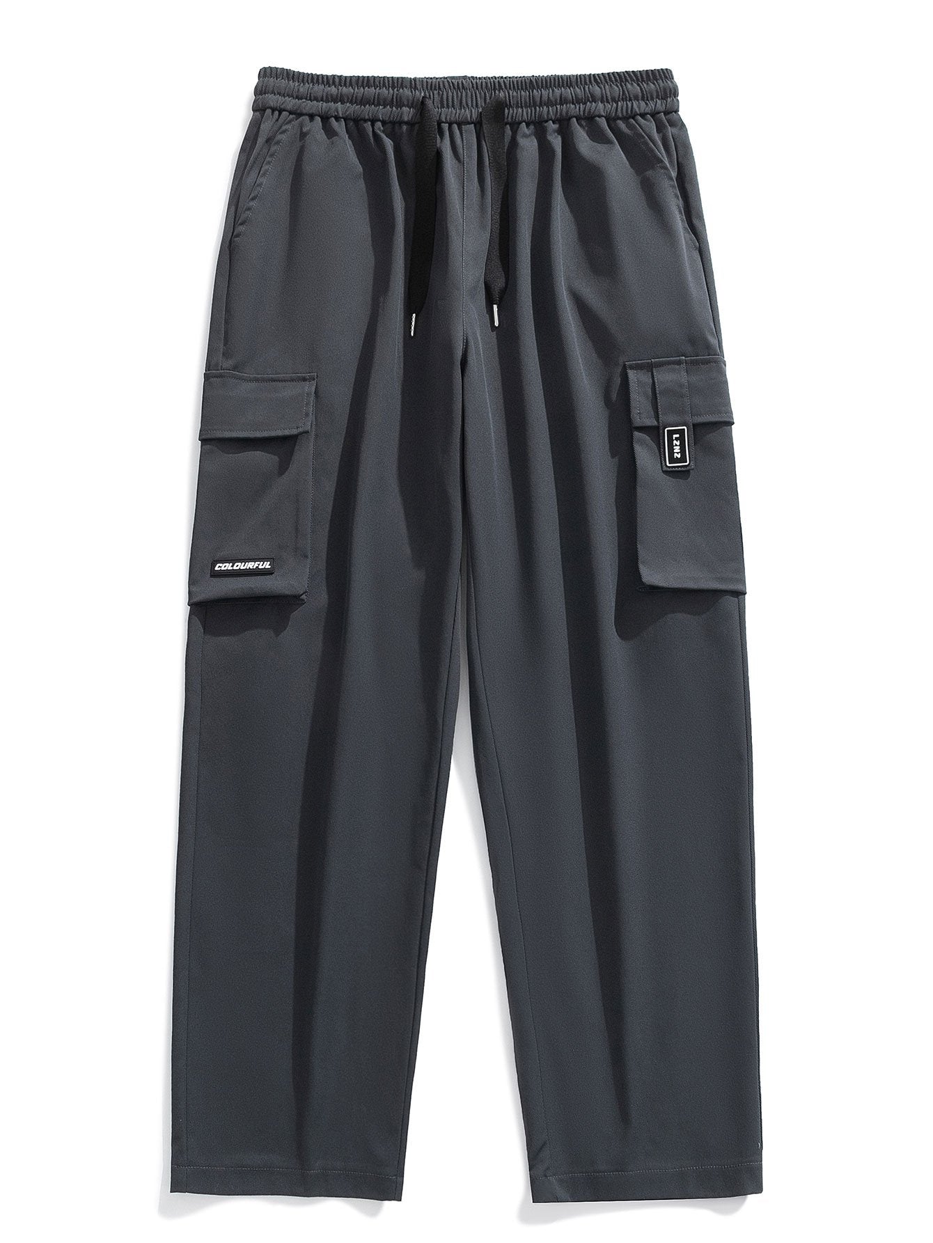 Pantalon cargo à cordon de serrage