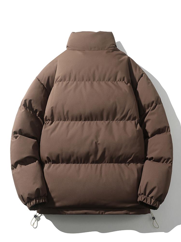 Funnel Neck Puffer Coat