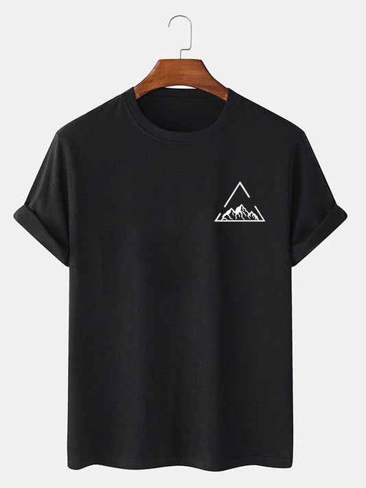 Mountain Graphic Print T-Shirt