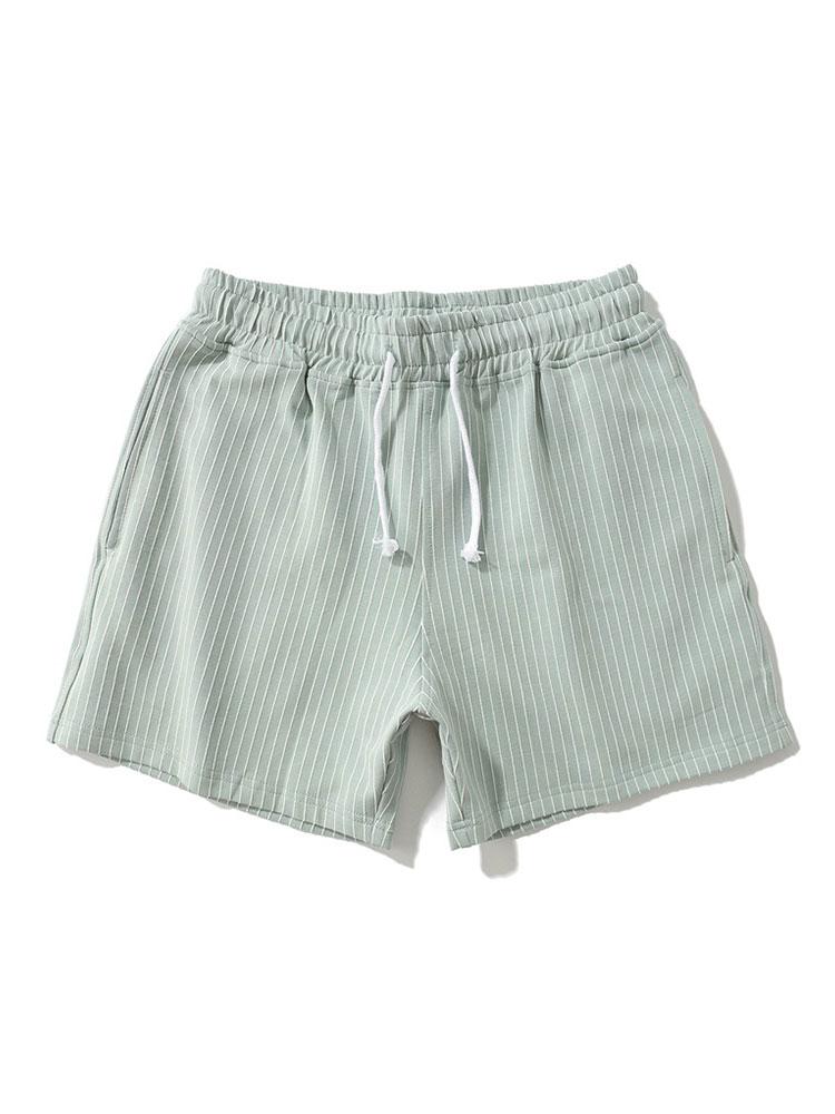 Short 3" en jersey rayé