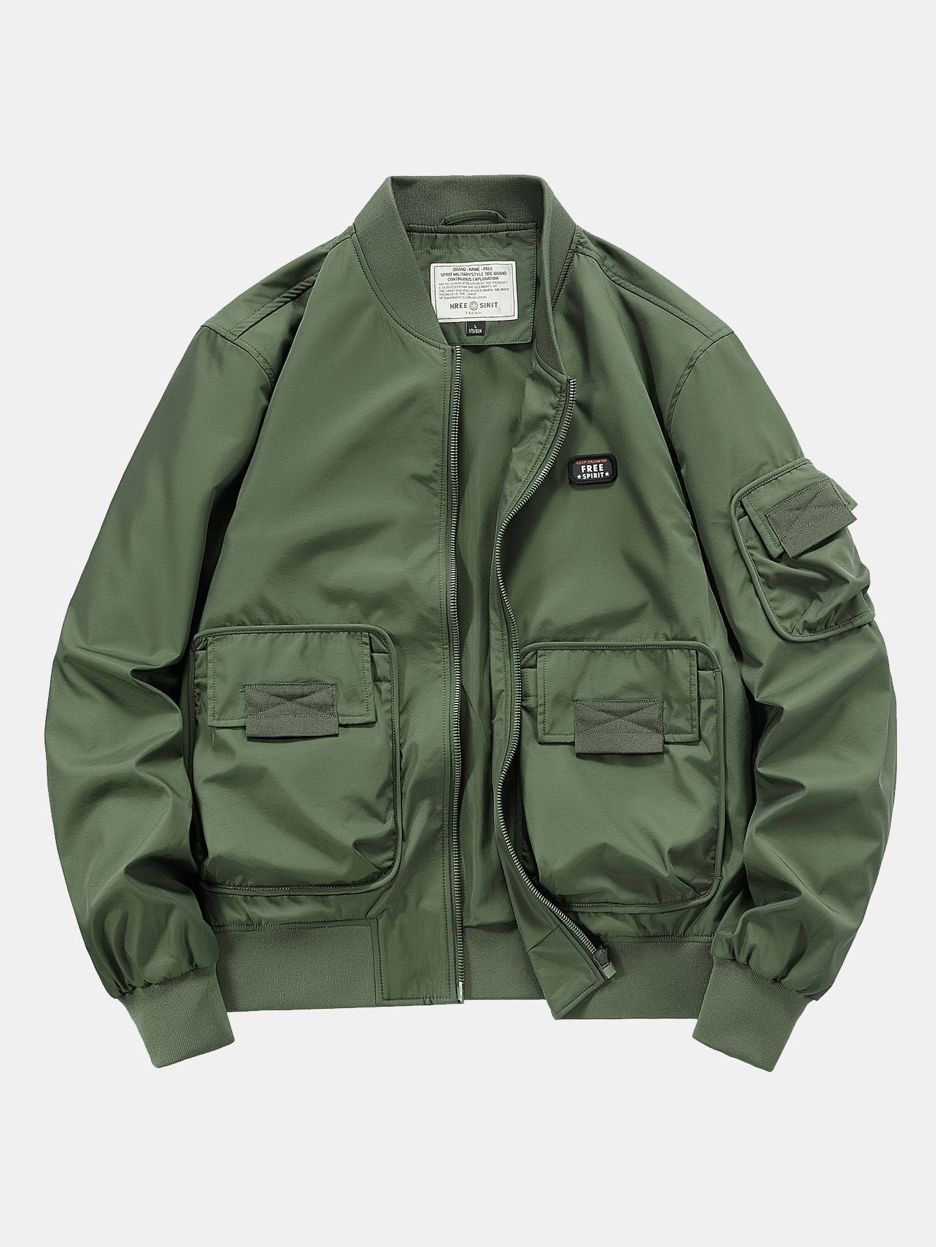 Blouson aviateur multi-poches