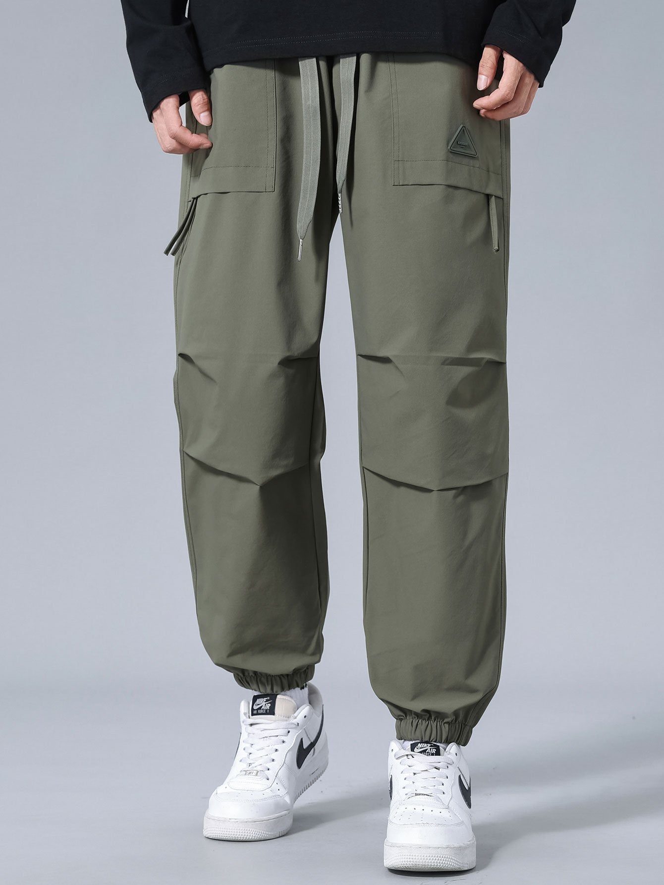 Pantalon de jogging à cordon de serrage