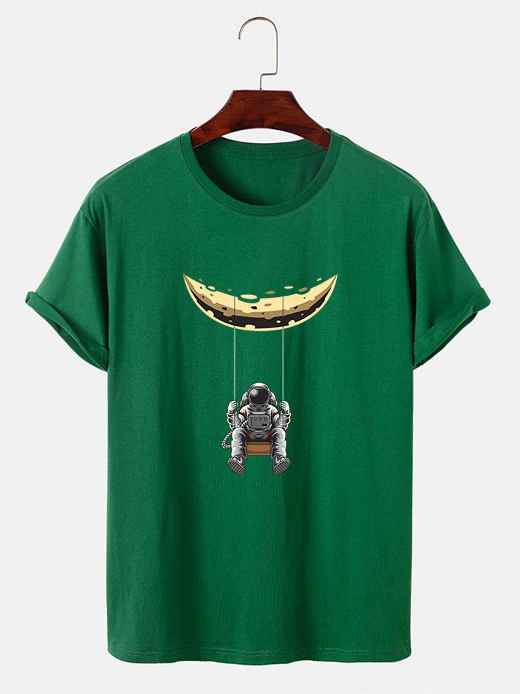 Swing Astronaut Print T-Shirt