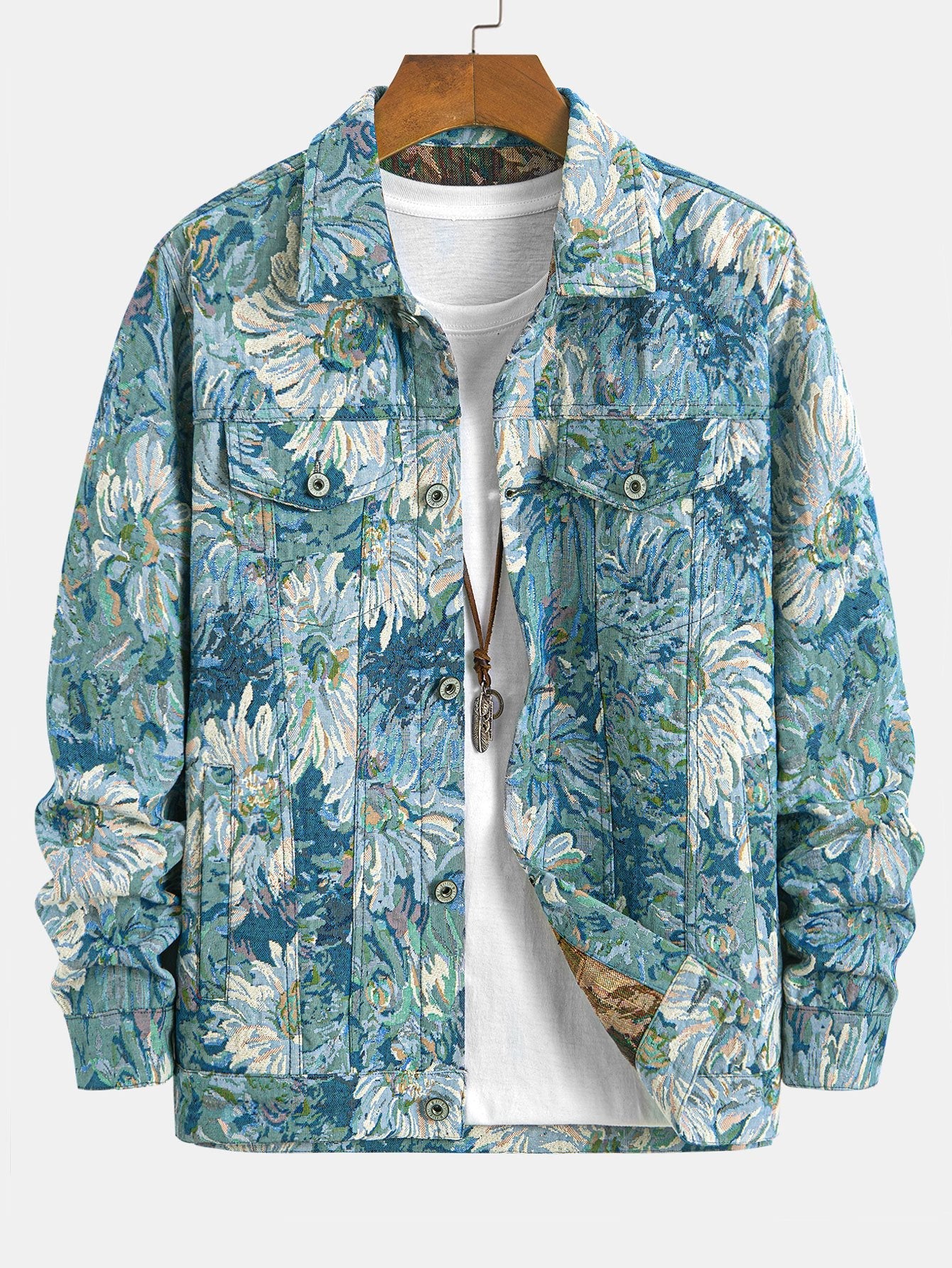 Painted Floral Jacket