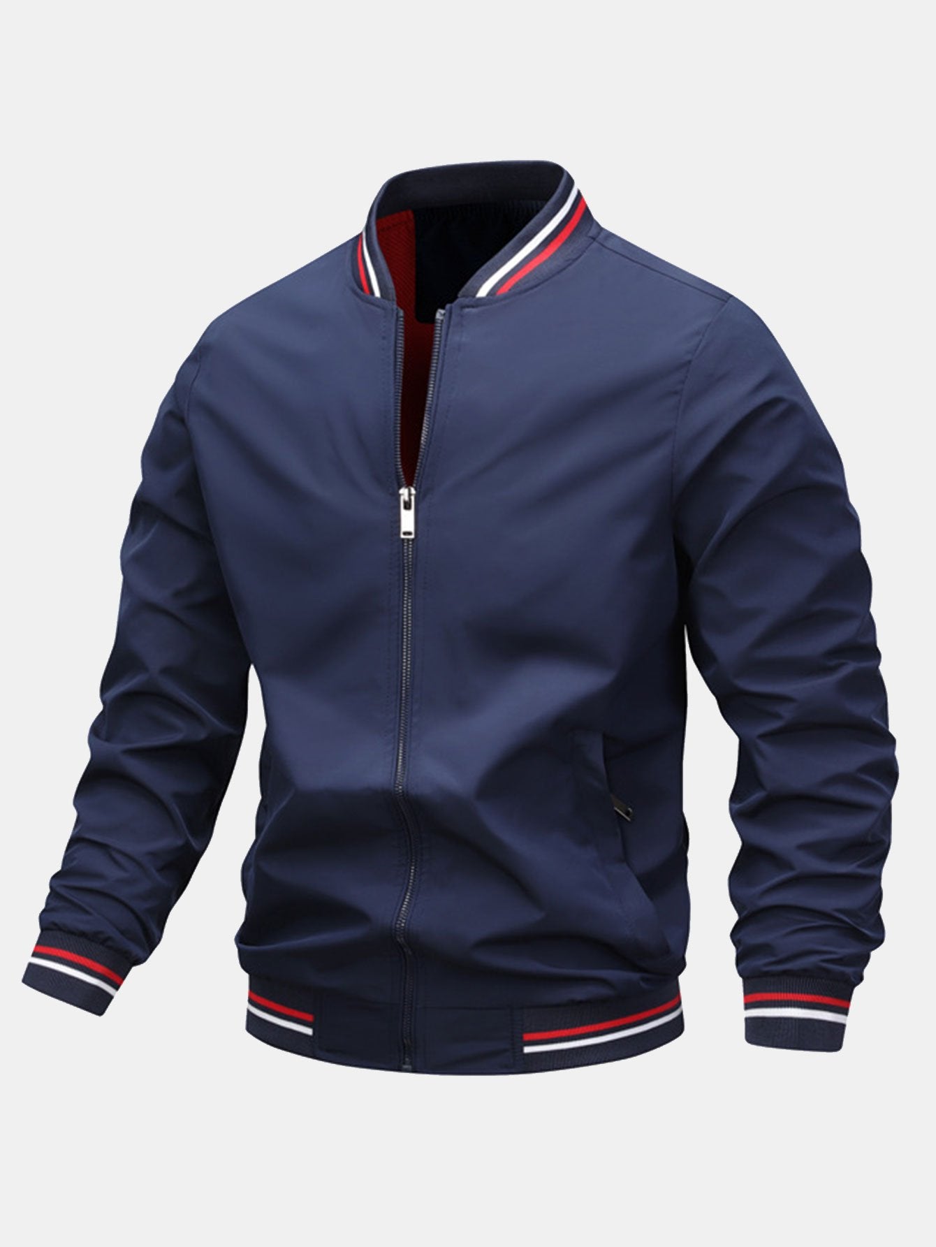 Blouson aviateur zippé