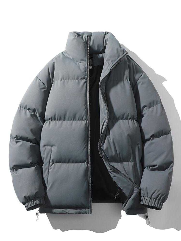 Funnel Neck Puffer Coat