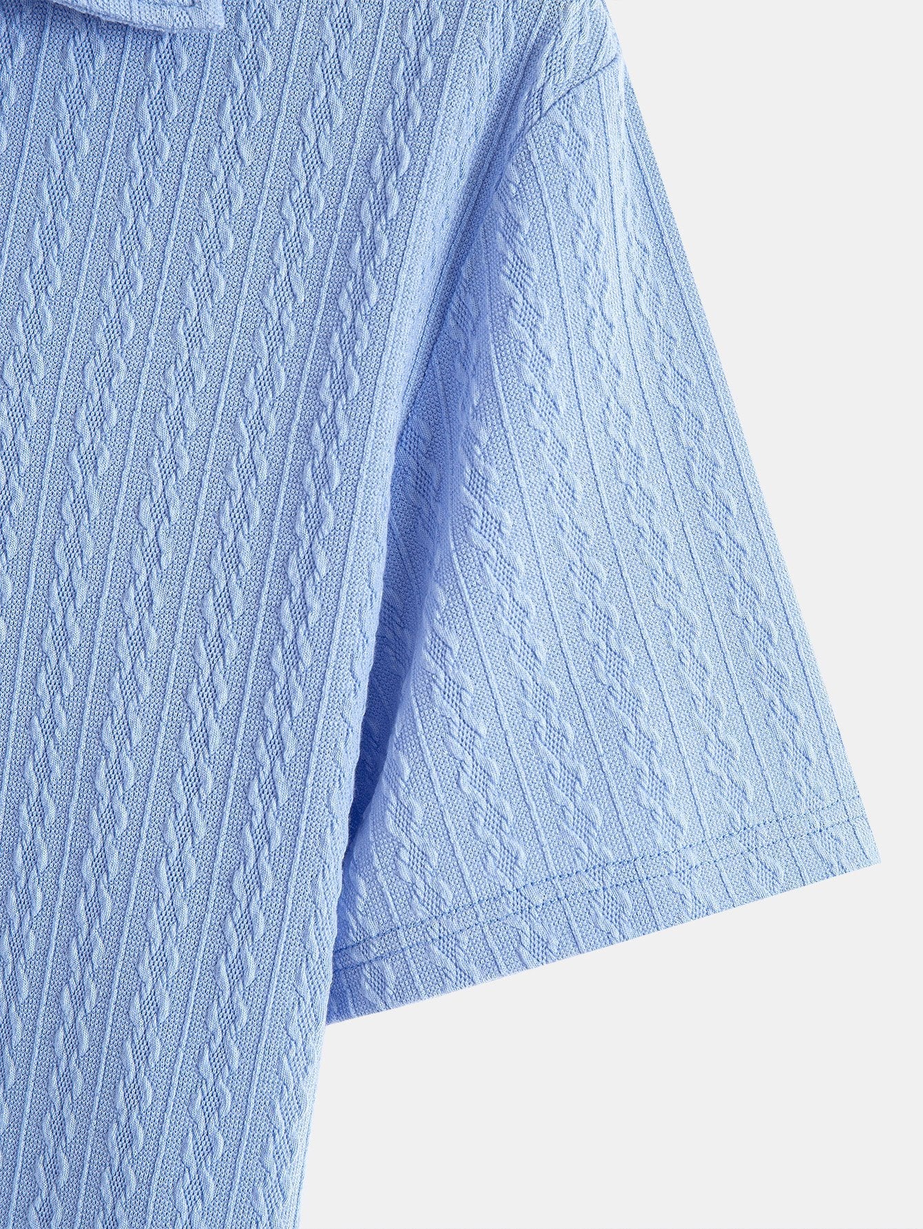 Polo Jacquard Texturé