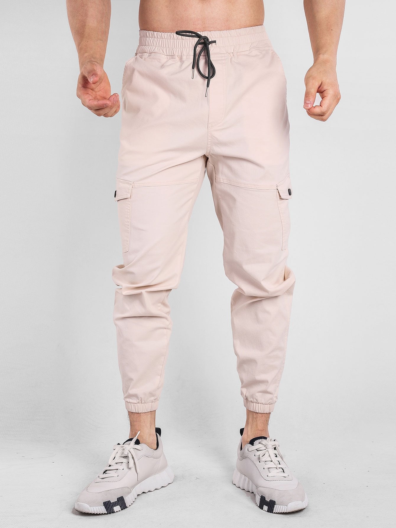 Chino Cargo Jogger Pants