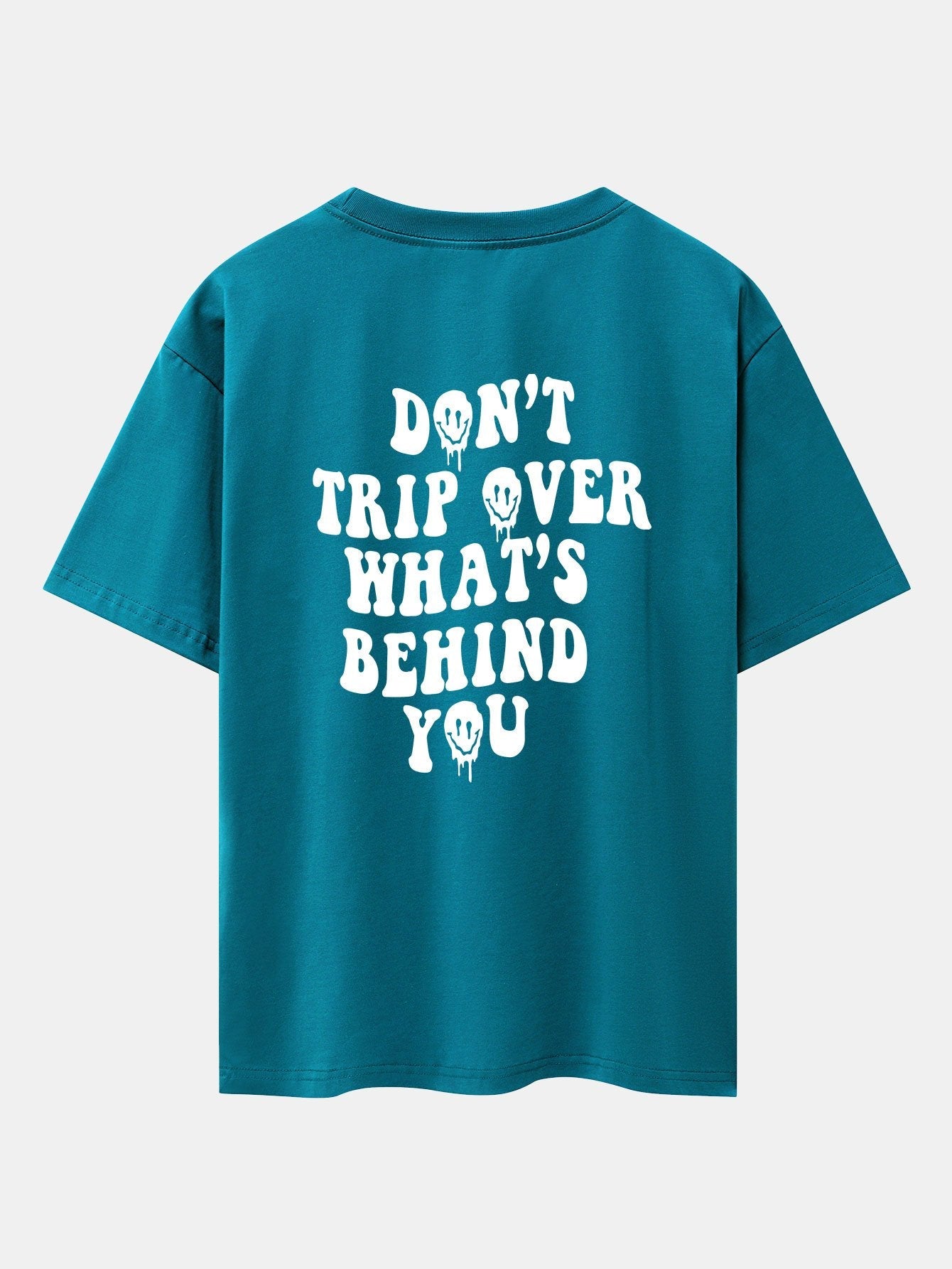 Slogan Back Print Oversize T-Shirt