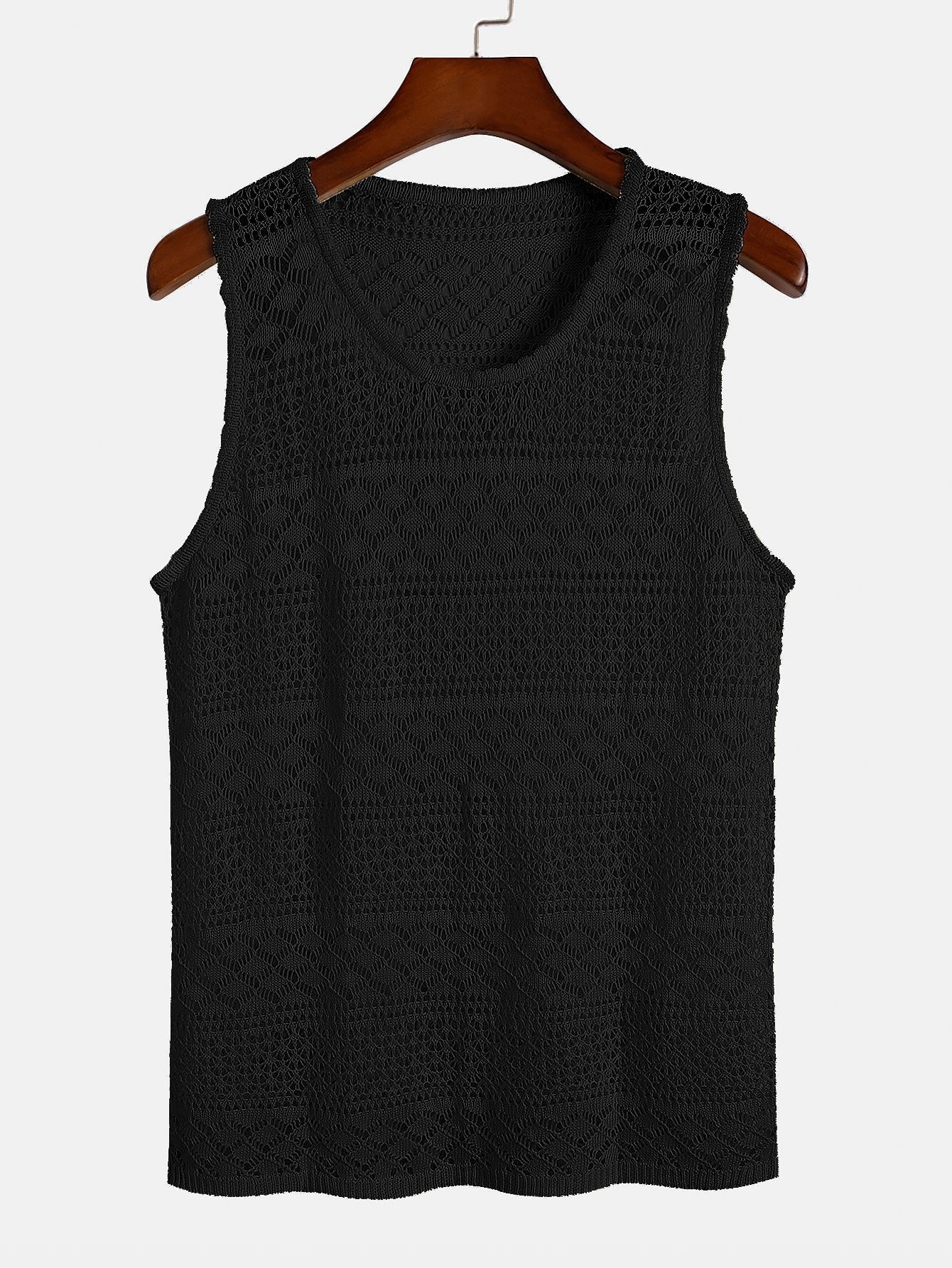 Knitted Textured Tank Top