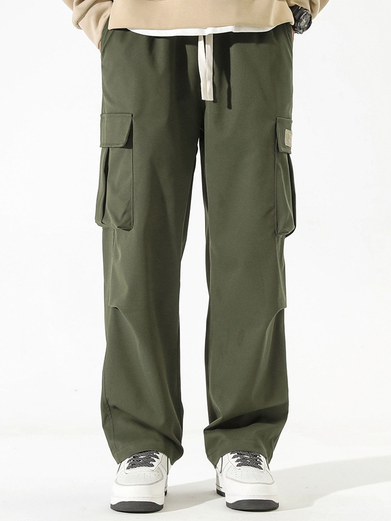 Straight Leg Cargo Pants