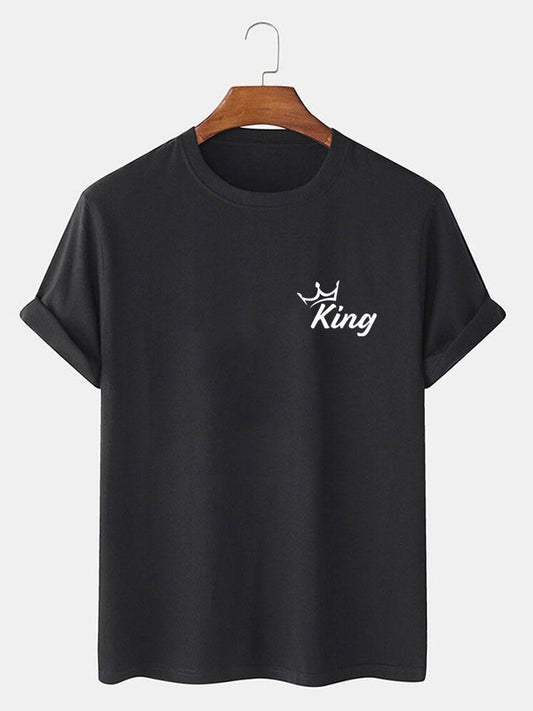 Crown King Print T-Shirt