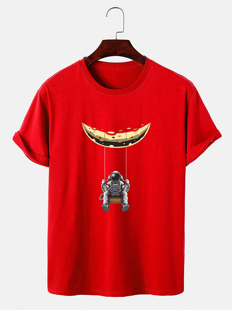 Swing Astronaut Print T-Shirt