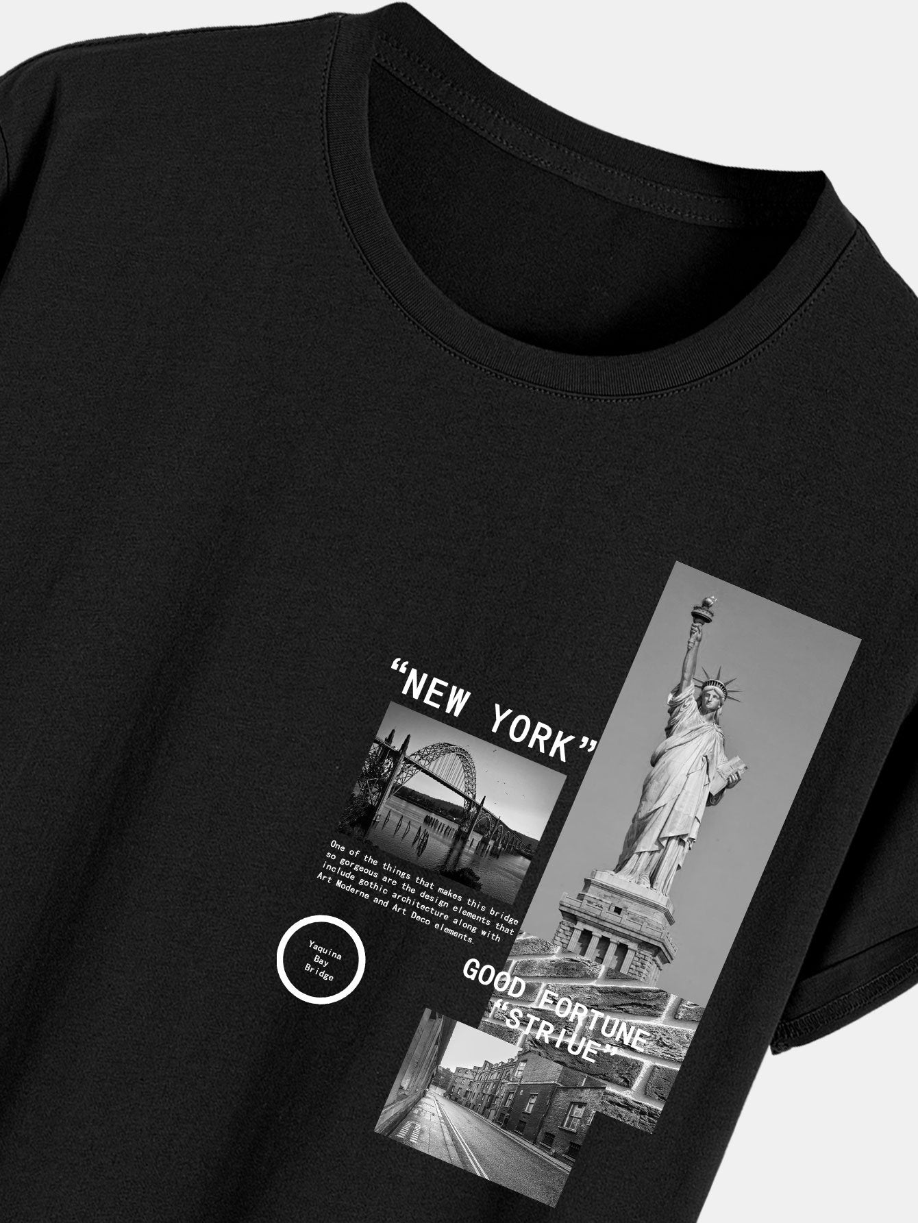 New York Architecture Print T-Shirt