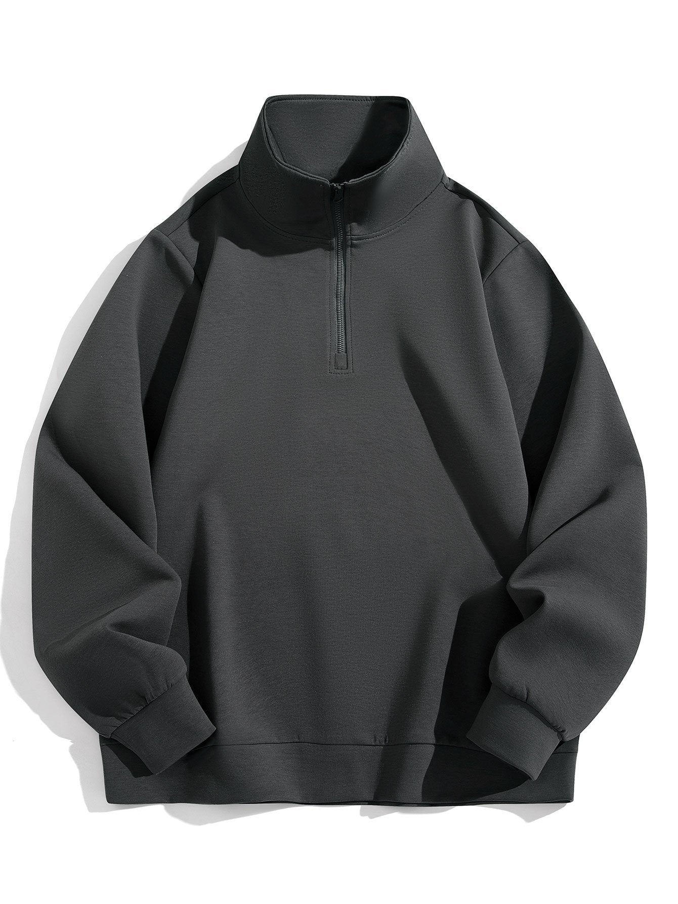 Sweat-shirt quart de zip